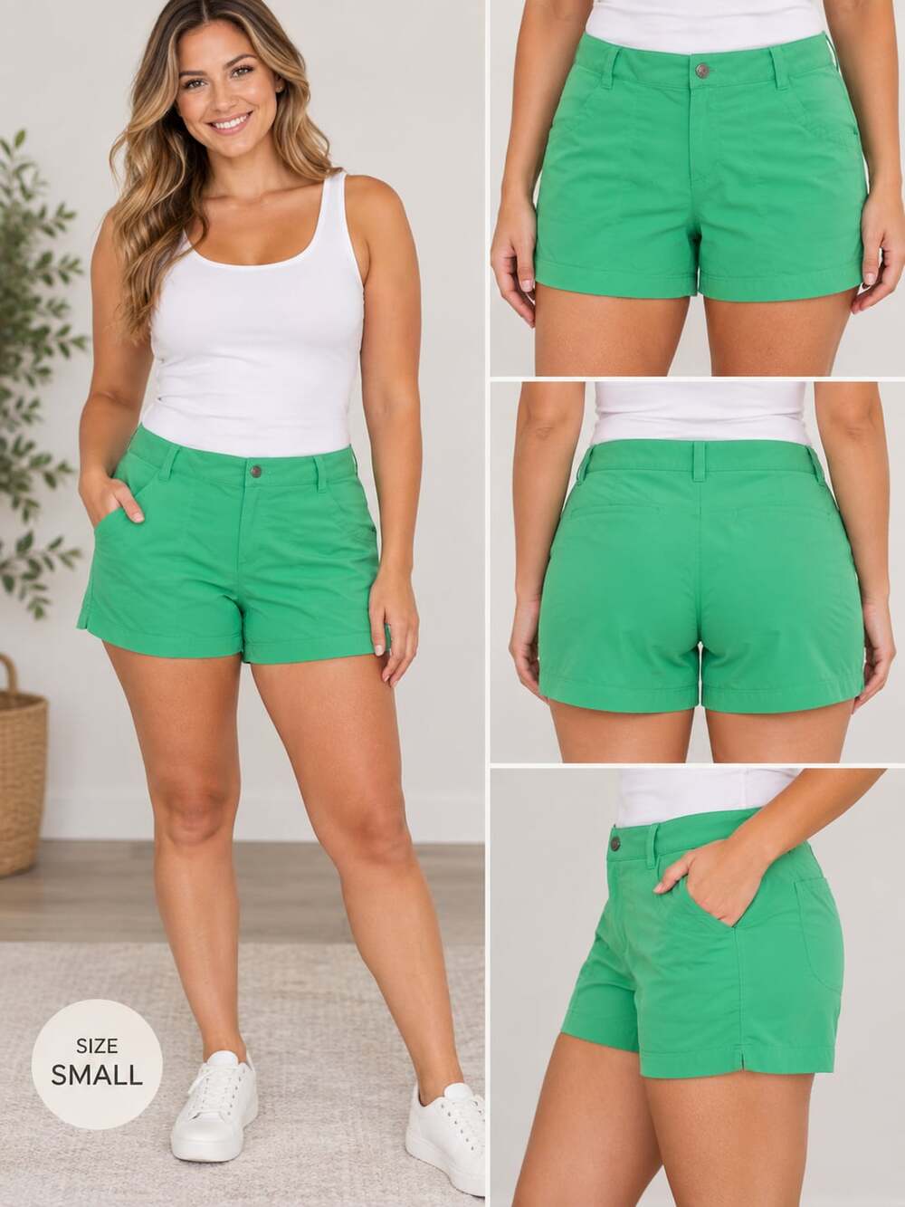Patagonia Stretch All-Wear Shorts Size 10 Green